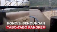 VIDEO: Kondisi Bendungan Tabo Tabo Pangkep, Warga Diminta Waspada