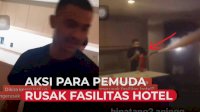 VIDEO: Viral, Sekelompok Pemuda Rusak Fasilitas Hotel, Ngaku Udah Bayar Mahal
