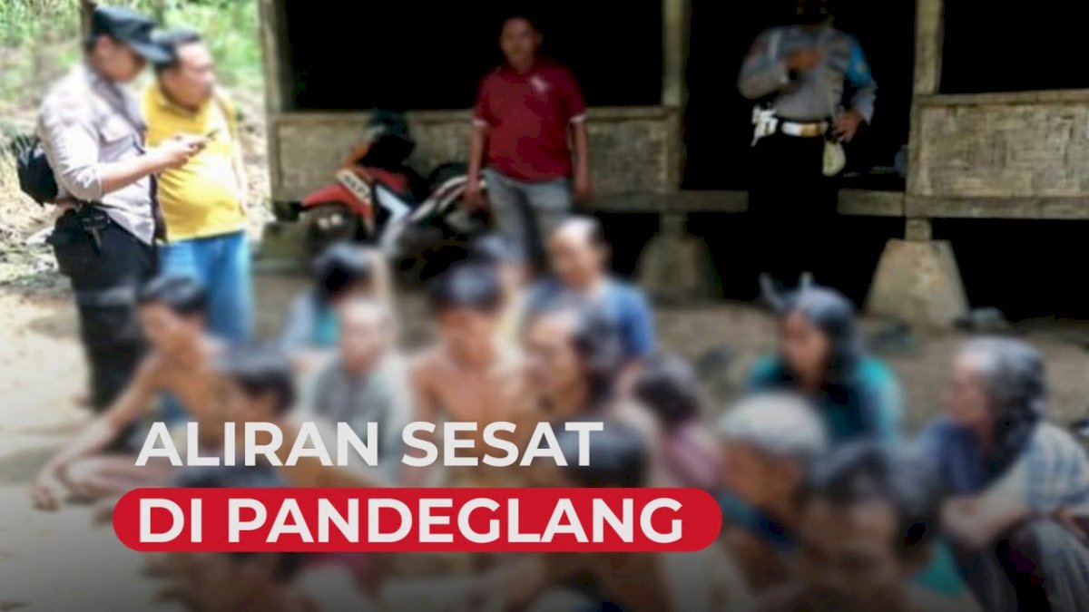 VIDEO: Aliran Sesat di Pandeglang, 16 Orang Diamankan Polisi