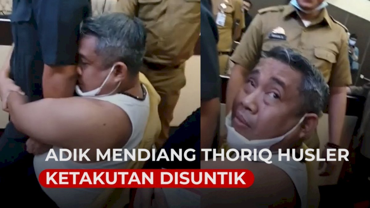 VIDEO: Anggota DPRD Sulsel Taqwa Muller Ketakutan Disuntik Vaksin