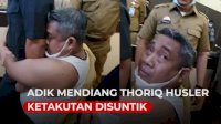 VIDEO: Anggota DPRD Sulsel Taqwa Muller Ketakutan Disuntik Vaksin