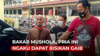 VIDEO: Pria di Palembang Bakar Mushola, Ngaku Dapat Bisikan Gaib