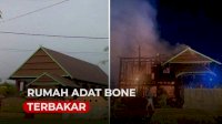 VIDEO: Rumah Adat di Kabupaten Bone Terbakar