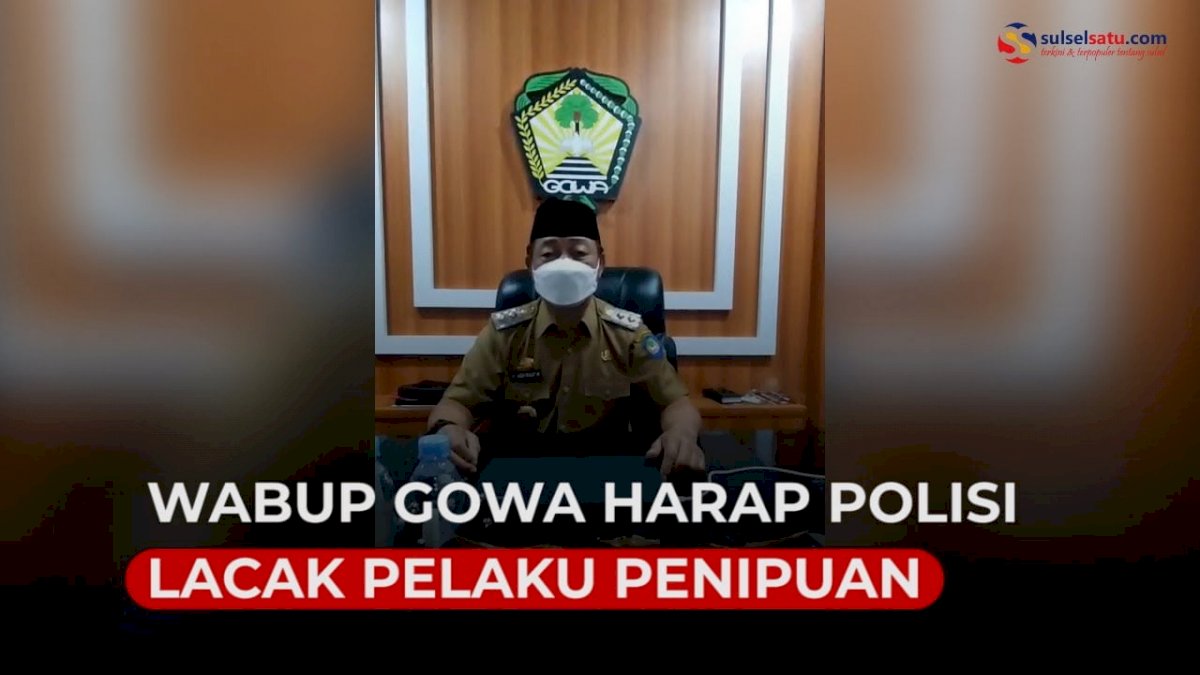 VIDEO: Wabup Gowa Harap Polisi Lacak Pelaku Penipuan Mengatasnamakan Dirinya