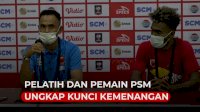 VIDEO: Pelatih dan Pemain PSM Ungkap Kunci Kemenangan Lawan Persija