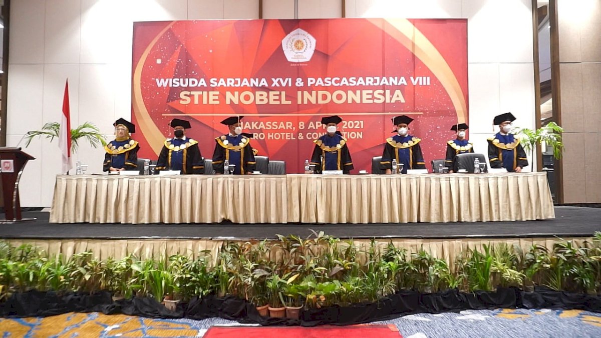 STIE Nobel Wisuda 520 Sarjana, Komitmen Cetak Entrepreneur