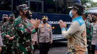 Dampingi Hadi Tjahjanto Tinjau Gereja, Plt Gubernur Minta Masyarakat Percayakan Pengamanan ke TNI Polri