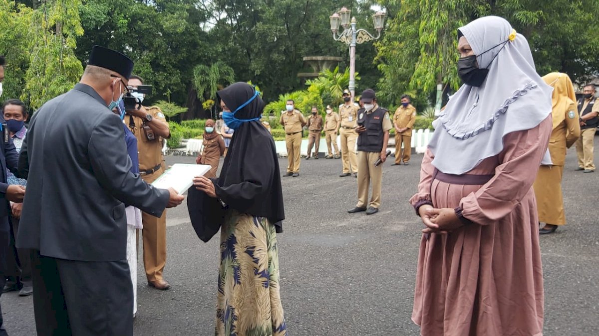 Pemkot Parepare Salurkan Bantuan Beras Sejahtera