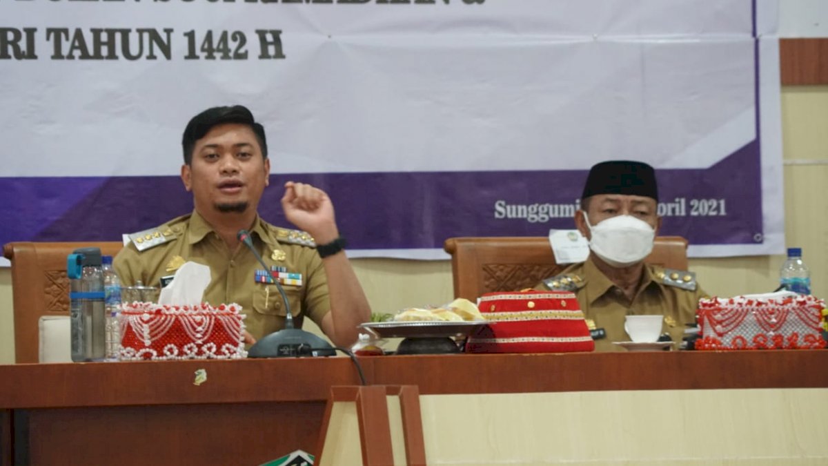 Bupati Adnan Harap Harga dan Ketersediaan Bahan Pokok Selama Ramadan Tetap Aman