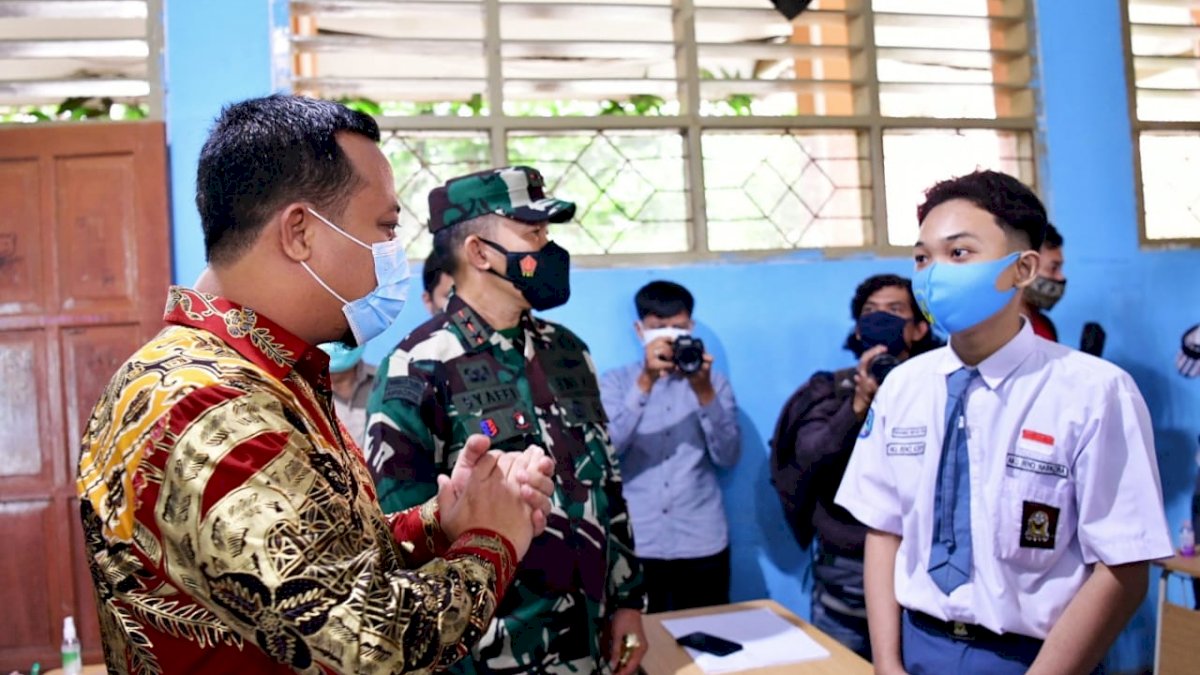 Sekolah Tatap Muka Terbatas Sudah Dilaunching, Plt Gubernur Harap Siswa Aman