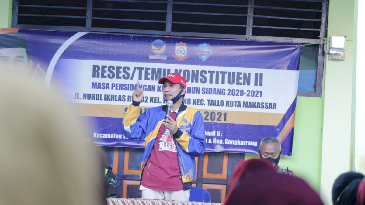 Reses di Lakkang, Ketua DPRD Makassar Janji Kawal Pembangunan Jembatan