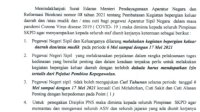Jangan Bandel, ASN di Gowa Dilarang Mudik dan Cuti Lebaran