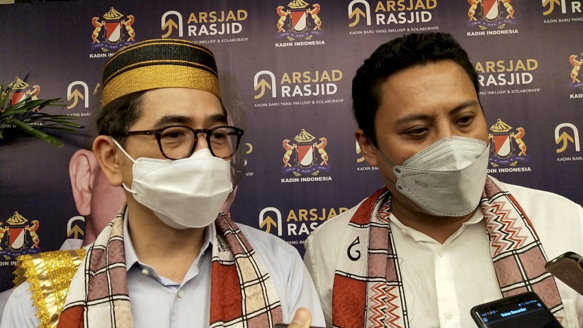 Caketum Kadin Arsjad Rasjid Datang ke Sulsel, Harap Dukungan AIA Cs
