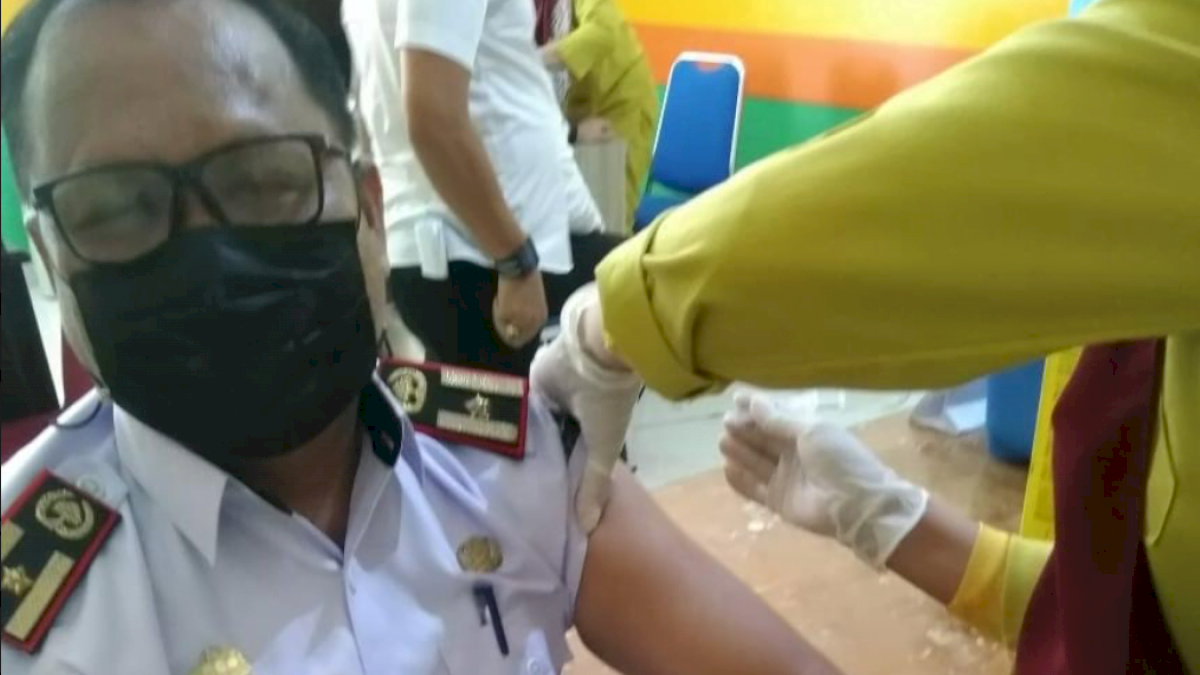 ASN BKD Parepare Terima Vaksin Covid-19 Tahap Dua