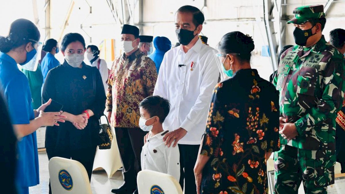 Pemerintah Janjikan Rumah Untuk Rumah Keluarga Prajurit KRI Nanggala-402