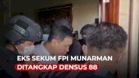 VIDEO: Detik-detik Eks Sekum FPI Munarman Ditangkap Densus 88