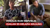 VIDEO: Vokalis Ruri Repvblik Jualan Es Kelapa Keliling, Netizen: Sudah Nggak Laku Ngeband
