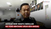 VIDEO: Dewan Beri Waktu Sebulan ke Toko Bintang Urus Izin Amdal dan Parkiran