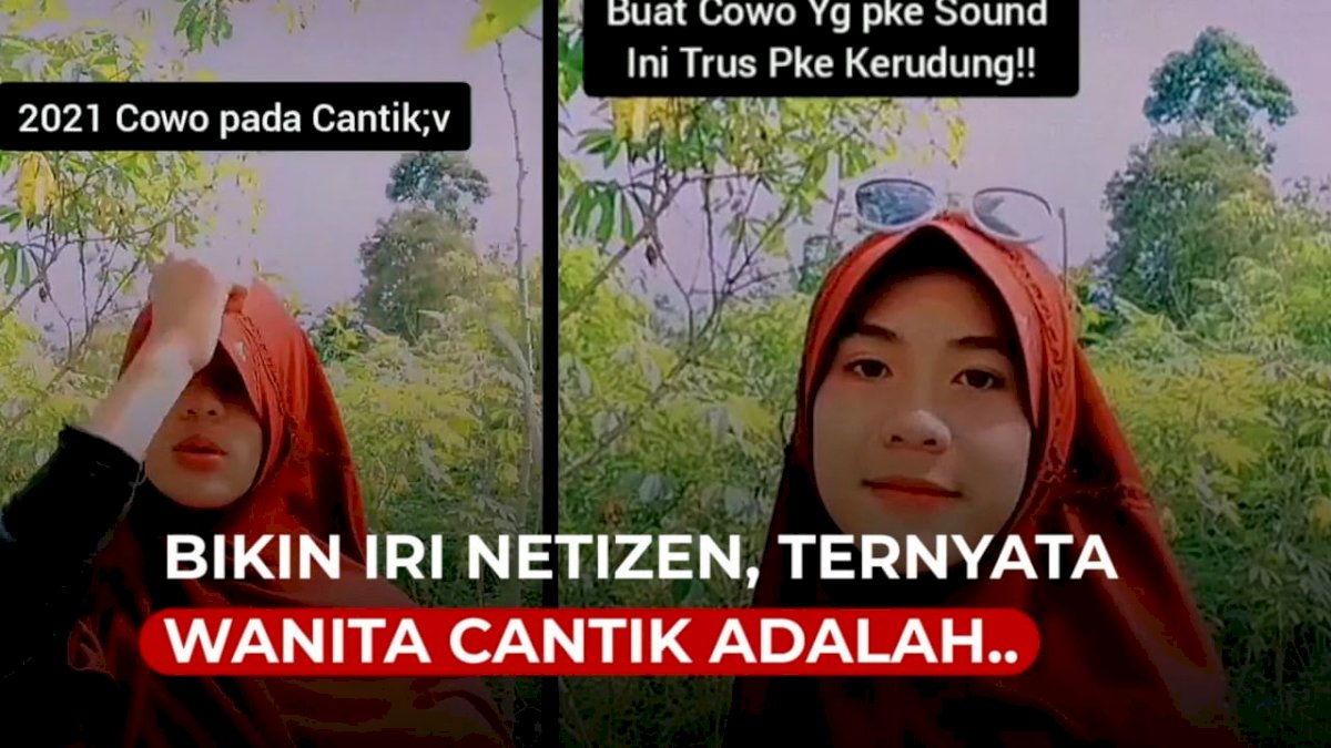 VIDEO: Bikin Iri Netizen, Ternyata Wanita Cantik Berjilbab Ini Adalah Pria