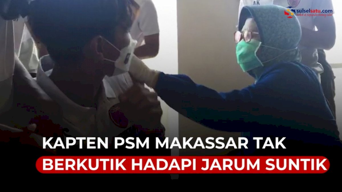 VIDEO: Kapten PSM Makassar Tak Berkutik Hadapi Jarum Suntik