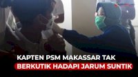 VIDEO: Kapten PSM Makassar Tak Berkutik Hadapi Jarum Suntik