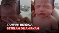 VIDEO: Bayi Ini Tampak Berdoa Setelah Dilahirkan, Videonya Viral