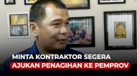 VIDEO: Rahman Pina Minta Kontraktor Segera Ajukan Penagihan ke Pemprov Sulsel