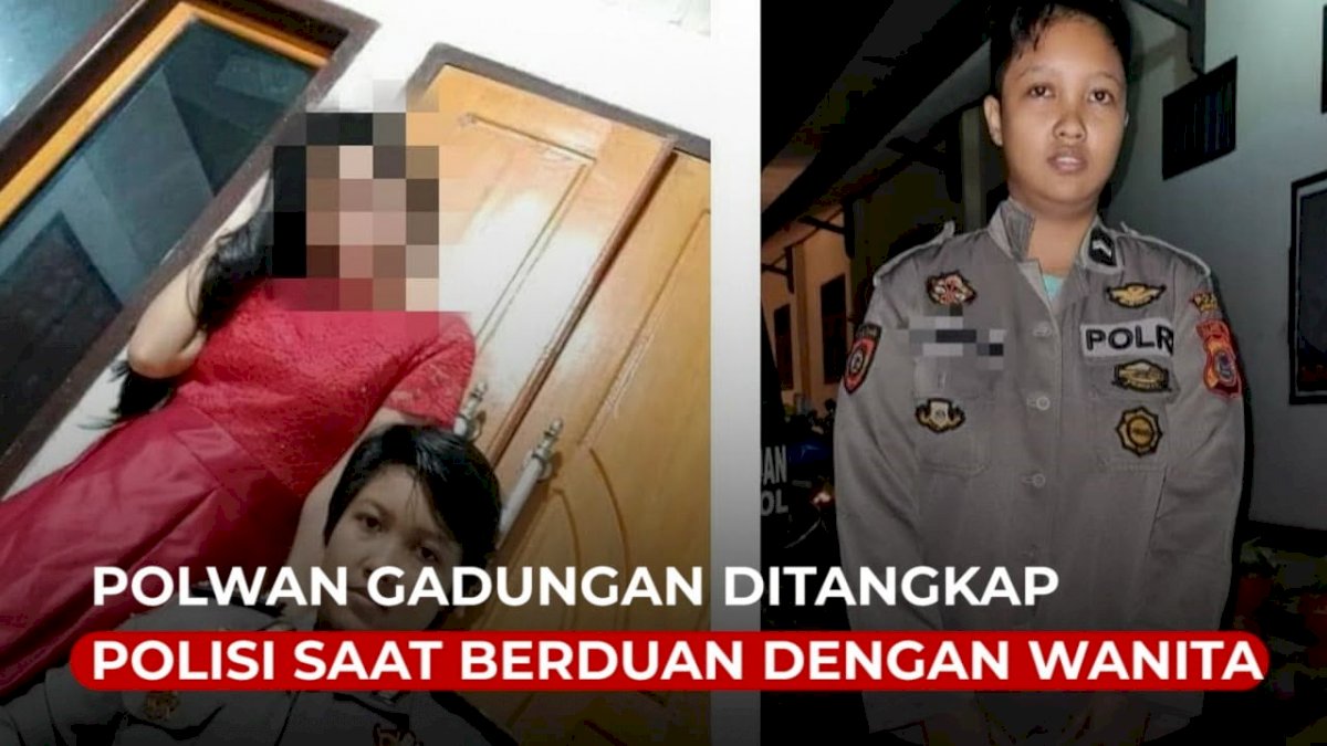 VIDEO: Polwan Gadungan Ditangkap Polisi Saat Berduaan dengan Sesama Jenis