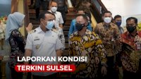 VIDEO: Di Hadapan Mendagri, Plt Gubernur Sulsel Laporkan Kondisi Terkini Sulsel