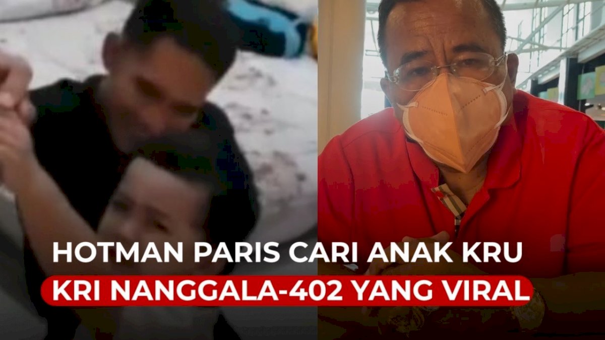 VIDEO: Hotman Paris Cari Anak Kru KRI Nanggala-402 yang Viral, Siap Bantu Biaya Sekolah
