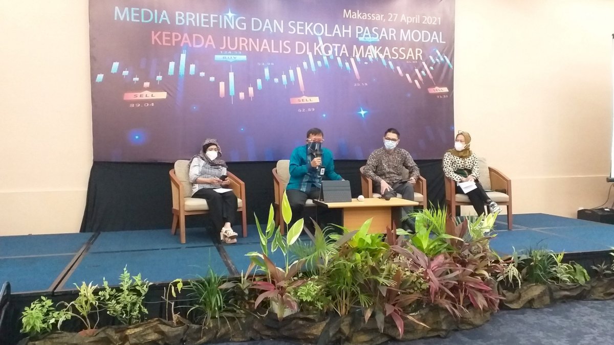 Transaksi Pasar Modal di Sulsel Hingga Maret Sudah Rp14,17 Triliun