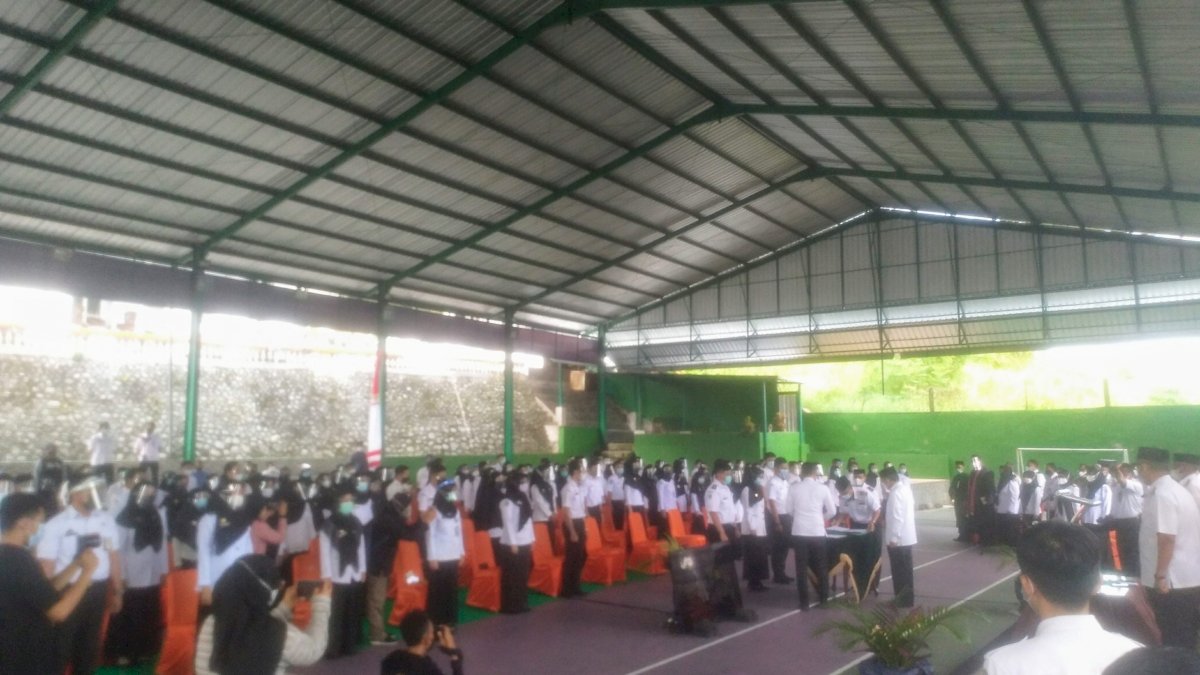 Taufan Pawe Lantik Pejabat Fungsional Lingkup Pemkot Parepare 