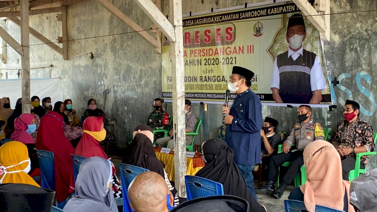 Fahruddin Rangga Janji Kawal Aspirasi Warga yang Disampaikan Saat Reses