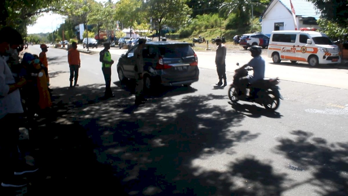 Petugas Gabungan Perketat Penjagaan di Pos Perbatasan Parepare