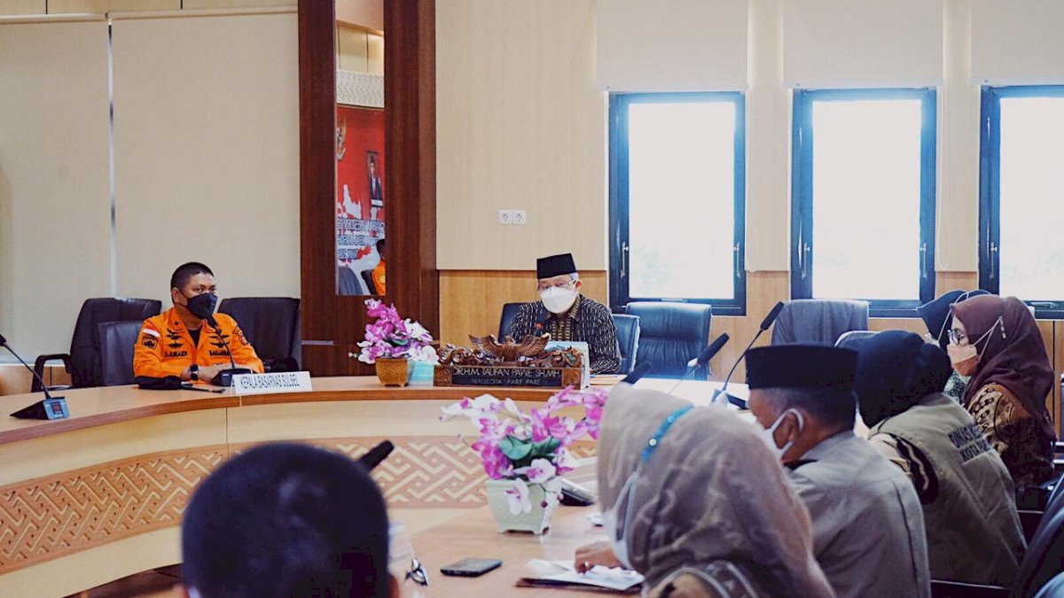 Misi Kemanusian, Basarnas dan Pemkot Parepare Jalin Kerjasama