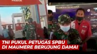 VIDEO: Oknum TNI Tampar Petugas SPBU di Maumere Berujung Damai
