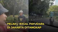 VIDEO: Detik-detik Pelaku Begal Payudara di Jakarta Ditangkap