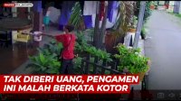 VIDEO: Tak Diberi Uang, Pengamen Ondel-ondel Ini Malah Berkata Kotor
