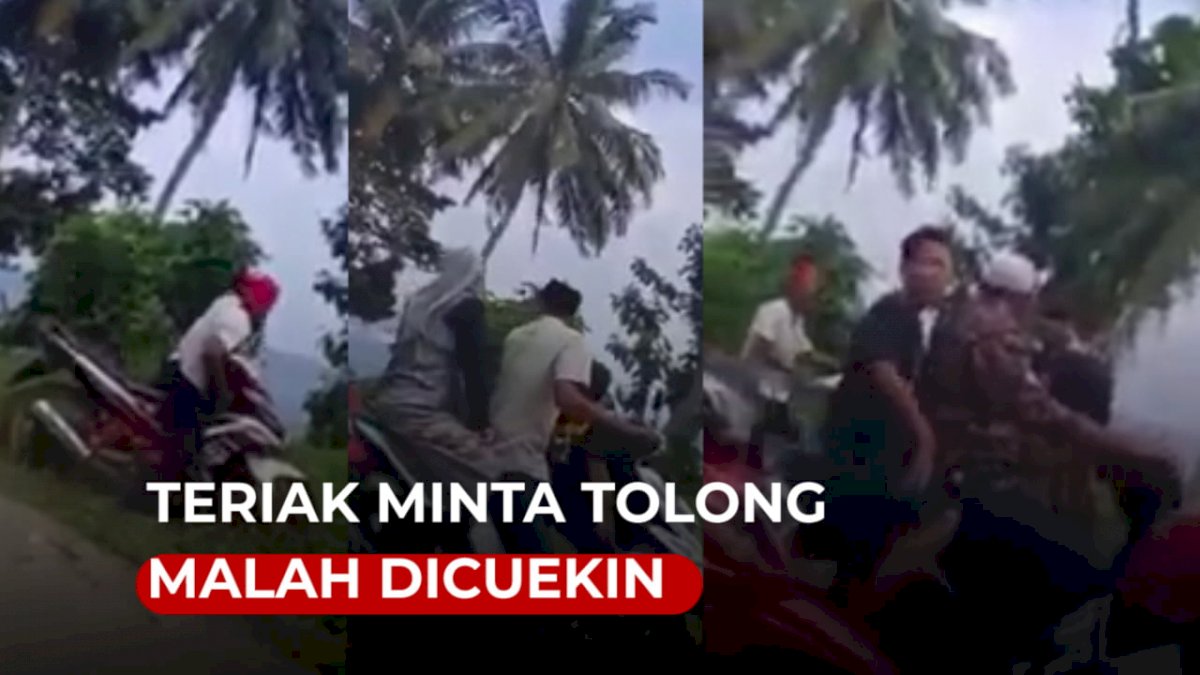VIDEO: Korban Begal di Lampung, Teriak Minta Tolong Malah Dicuekin
