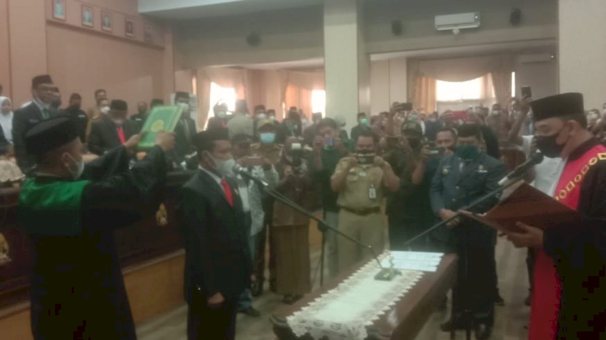 Gantikan Salmawati, Aripuddin Resmi Jabat Ketua DPRD Jeneponto