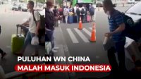 VIDEO: Warga Dilarang Mudik, Puluhan WN China Malah Masuk Indonesia