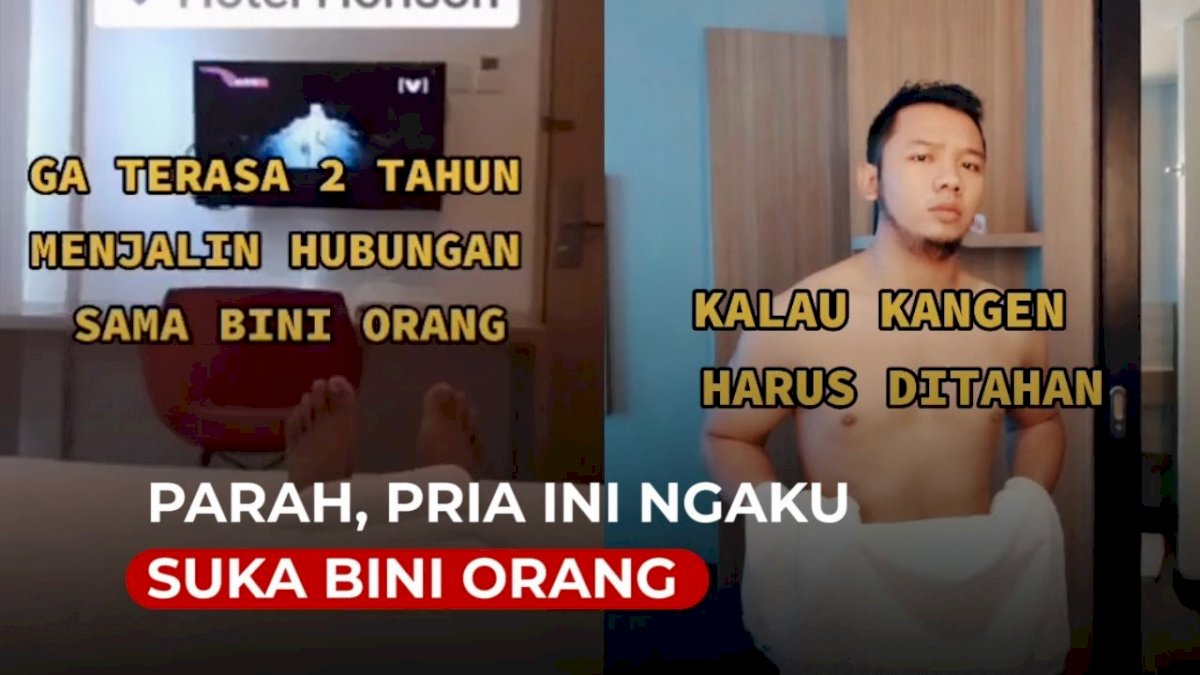 VIDEO: Parah, Pria Ini Ngaku Suka Bini Orang