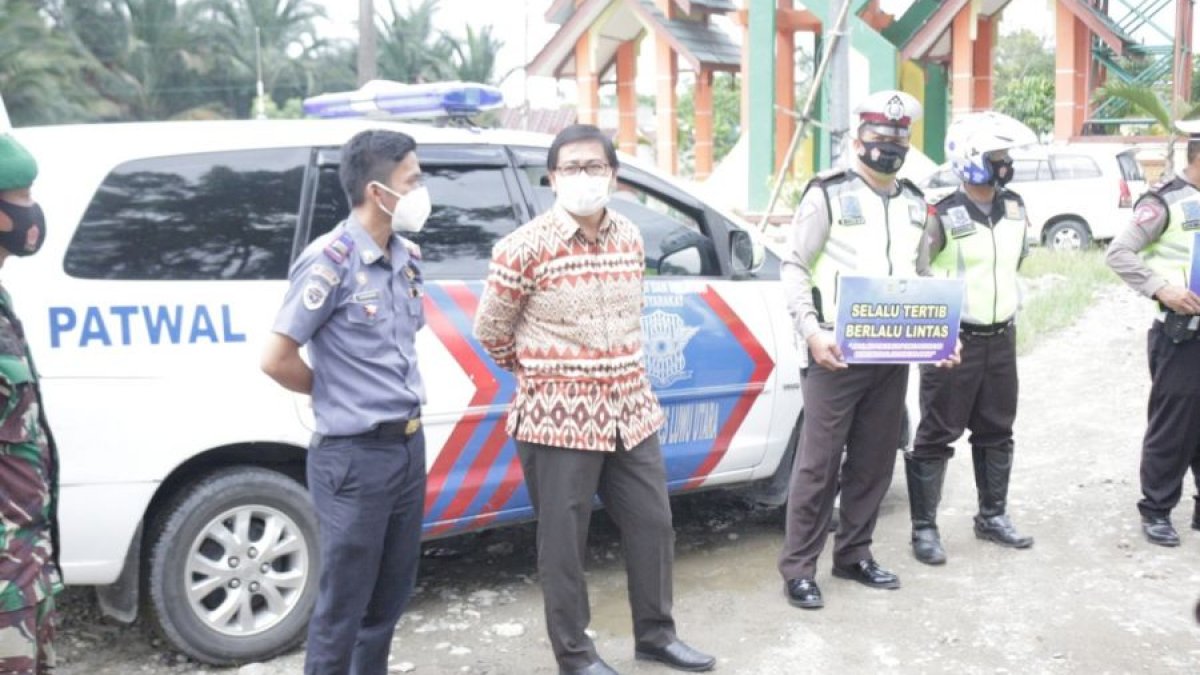 Cegah Penyebaran Covid-19, Suaib Tinjau Penyekatan Pemudik