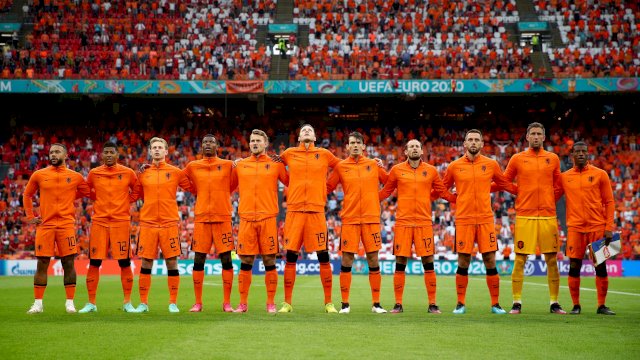Timnas Belanda di Euro 2020.