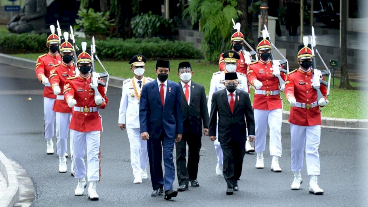 Dilantik Jokowi, Rusdy Mastura-Ma’mun Amir Gubernur dan Wagub Sulteng 2021-2024