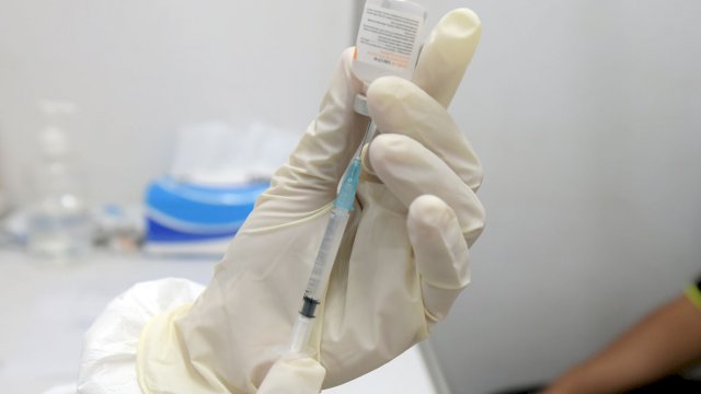 Ilustrasi vaksin Covid-19.