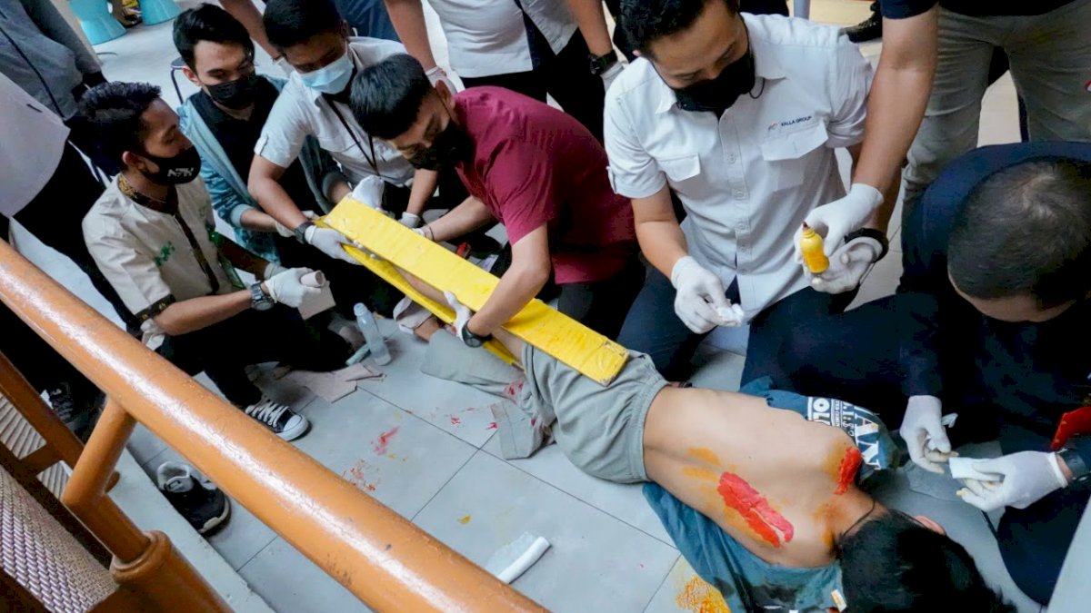 Nipah Mall Bekali Manajemen dan Tenant Pelatihan P3K