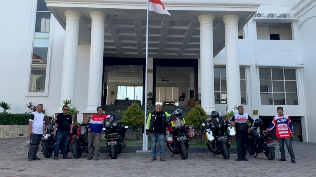 Honda Big Bike Makassar Touring Sekaligus Halal Bihalal