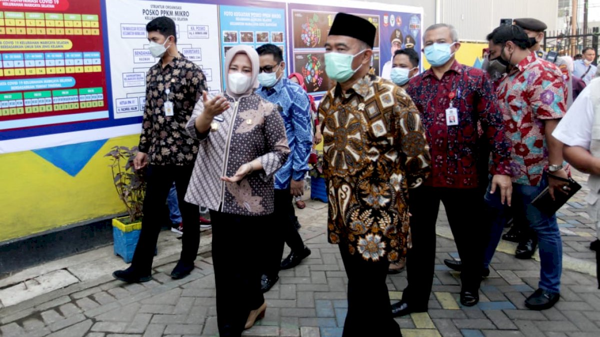 Menko PMK RI Apresiasi Upaya Pemkot Makassar Tekan Laju Covid