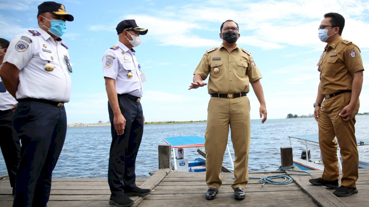 Danny Dorong Percepatan Pembangunan Pelabuhan Penyebarangan Lintas Provinsi Dermaga Pannyua